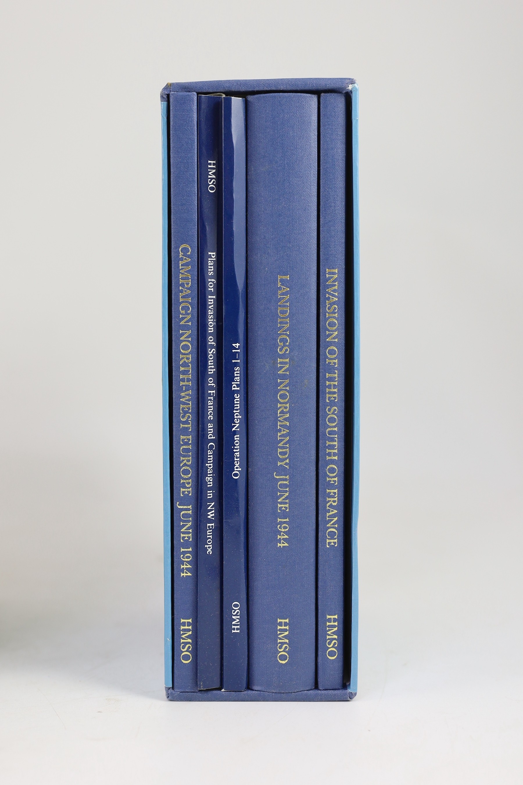 History of the Second World War - 5 works - Ellis, L.F (Maj.) - Victory in the West, 2 vols, 1962-68; and The War in France and Flanders 1939-1940, 1953; Collier, Basil - The Defence of the United Kingdom, 1957; Foot, M.